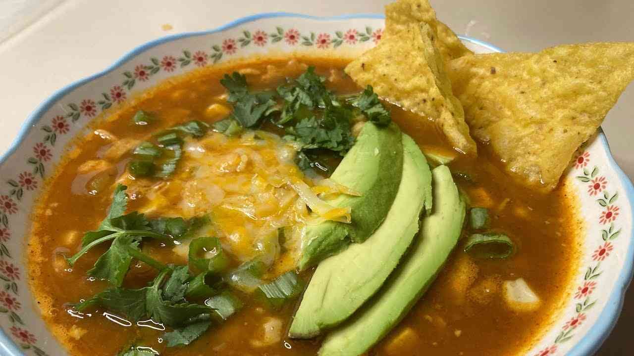 Easy Chicken Taco Soup (One-Pot, Hearty & Flavorful) - soups